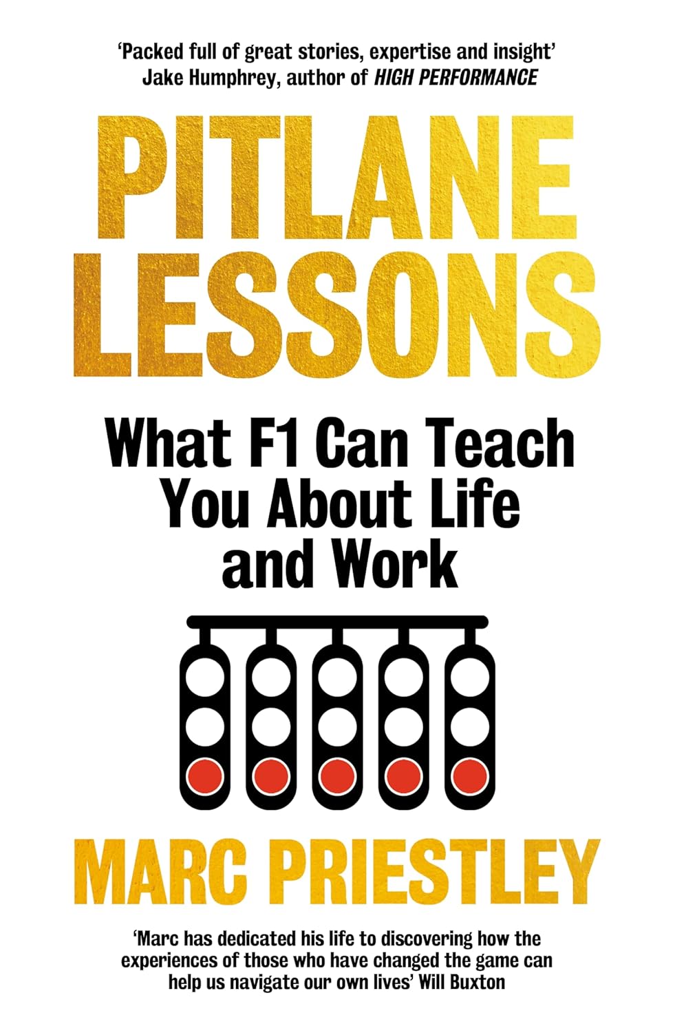 Pitlane Lessons: What F1 Can Teach You About Life and Work Cover